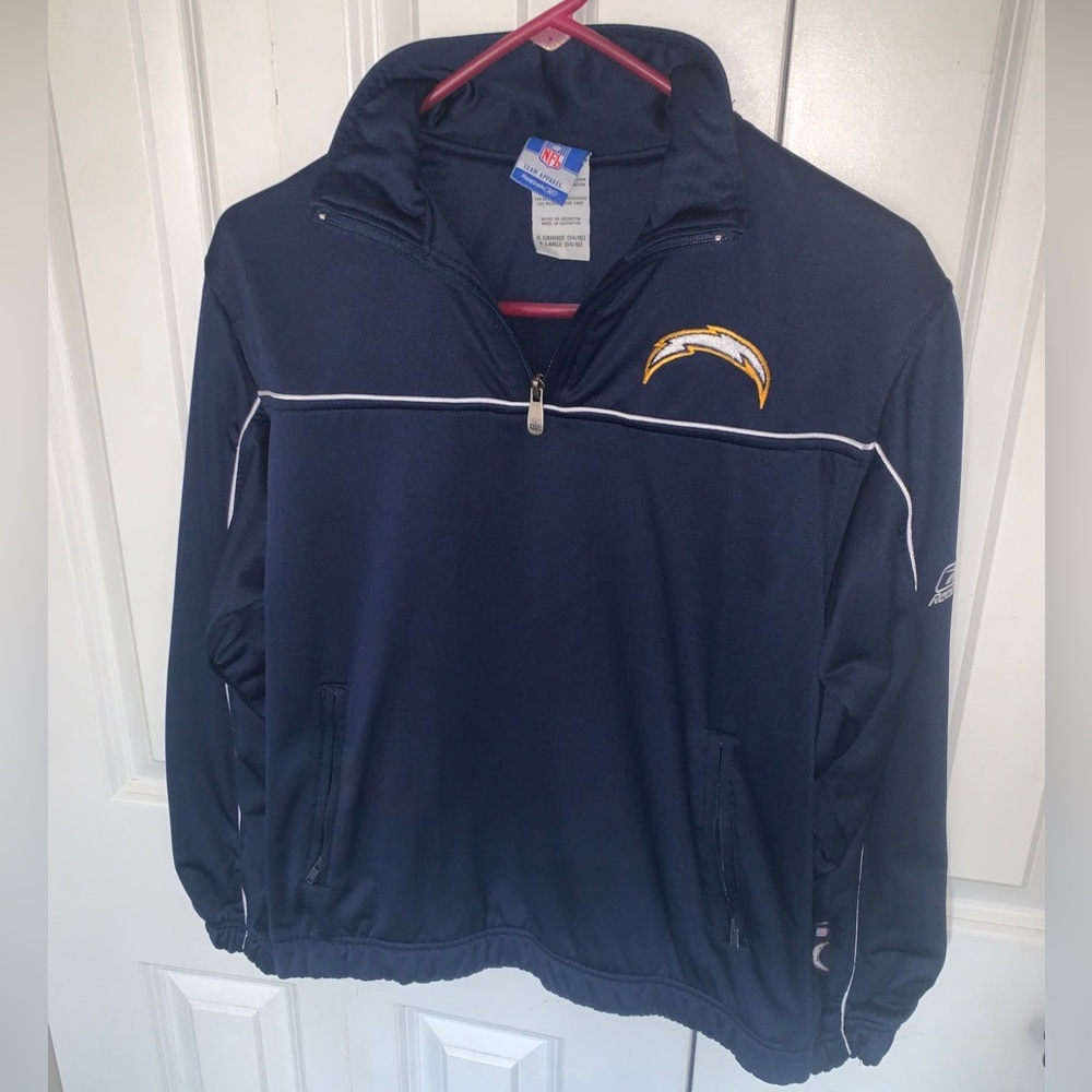 Reebok NFL Team Apparel Chargers Pullover Youth Size Large(14-16)